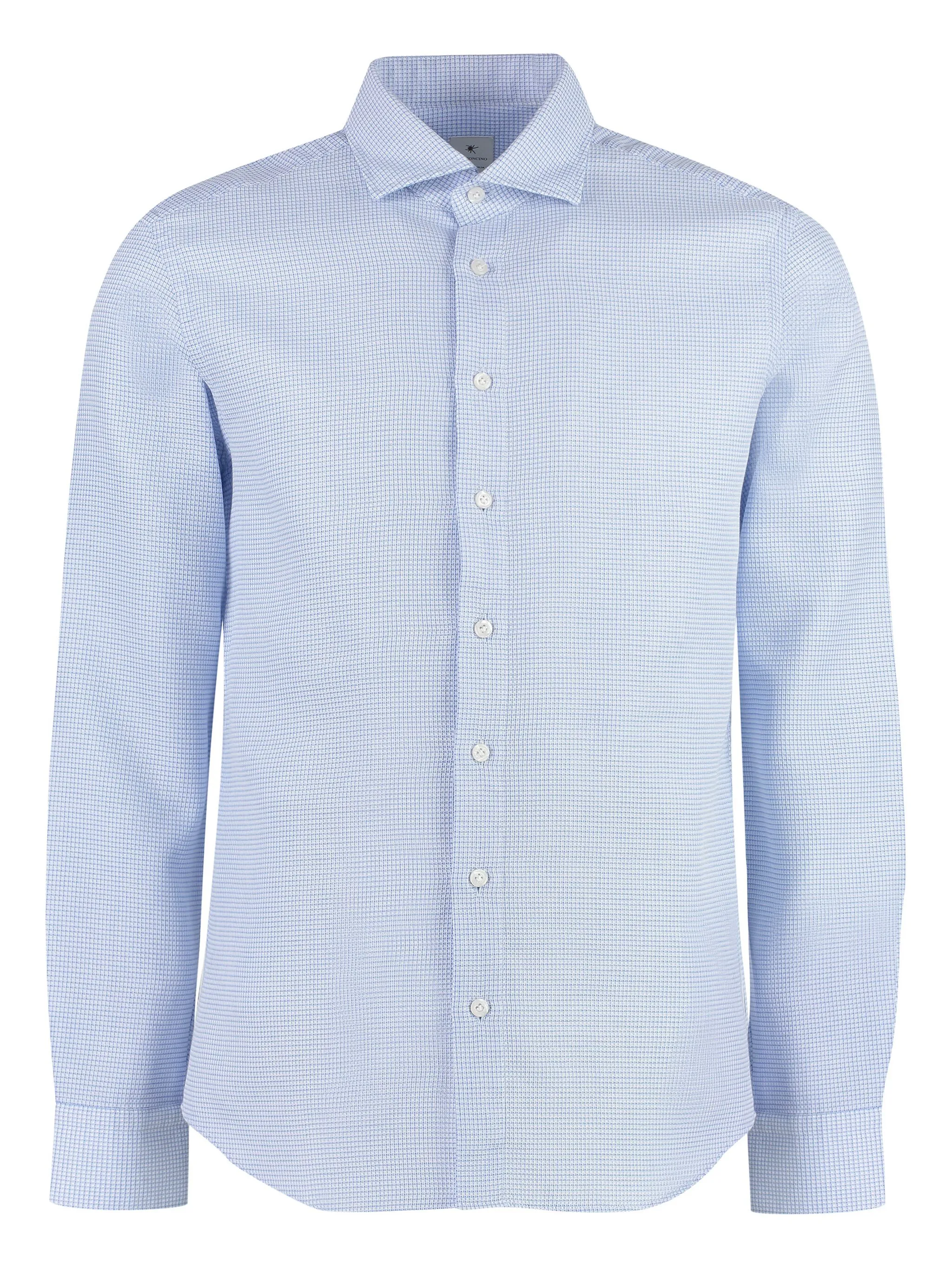 

Рубашка в мелкую клетку Bastoncino, синий