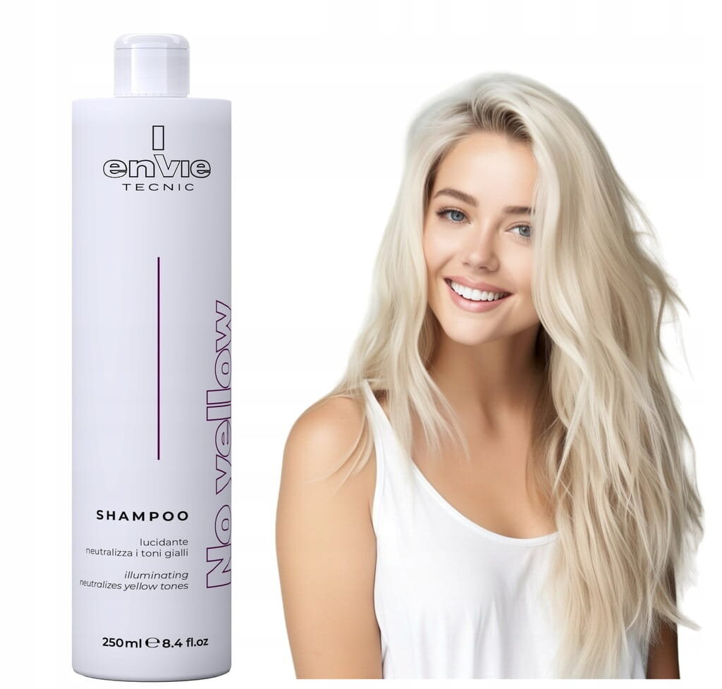 Envie Tecnic Shampoo No Yellow, Фиолетовый шампунь для светлых волос, 250мл Inna Marka — фото 2