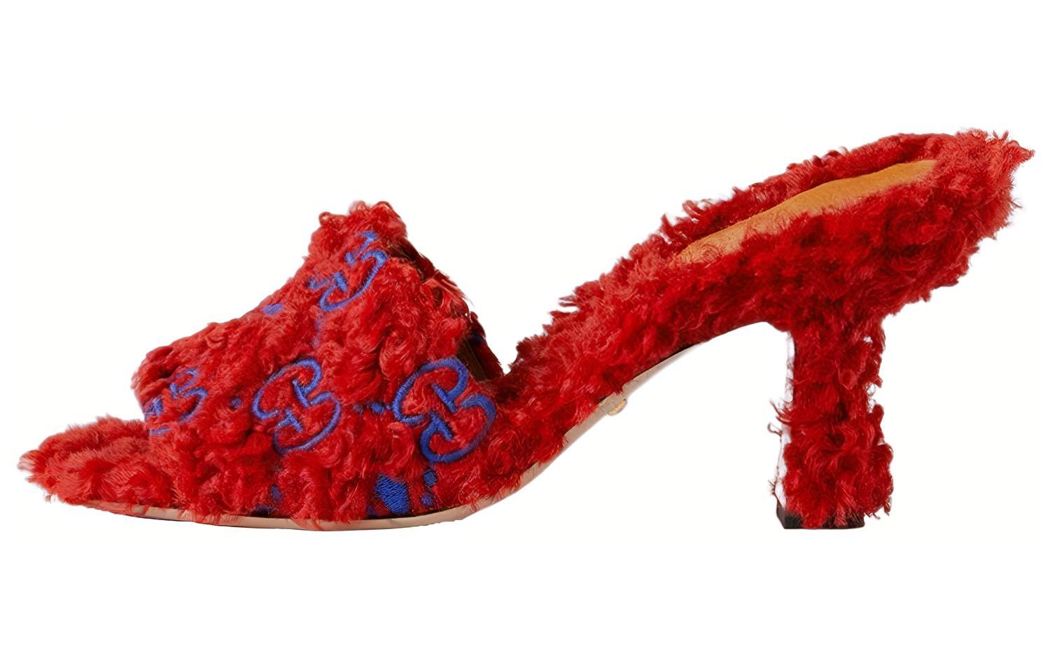 Босоножки женские Adidas Originals x Gucci, красный
