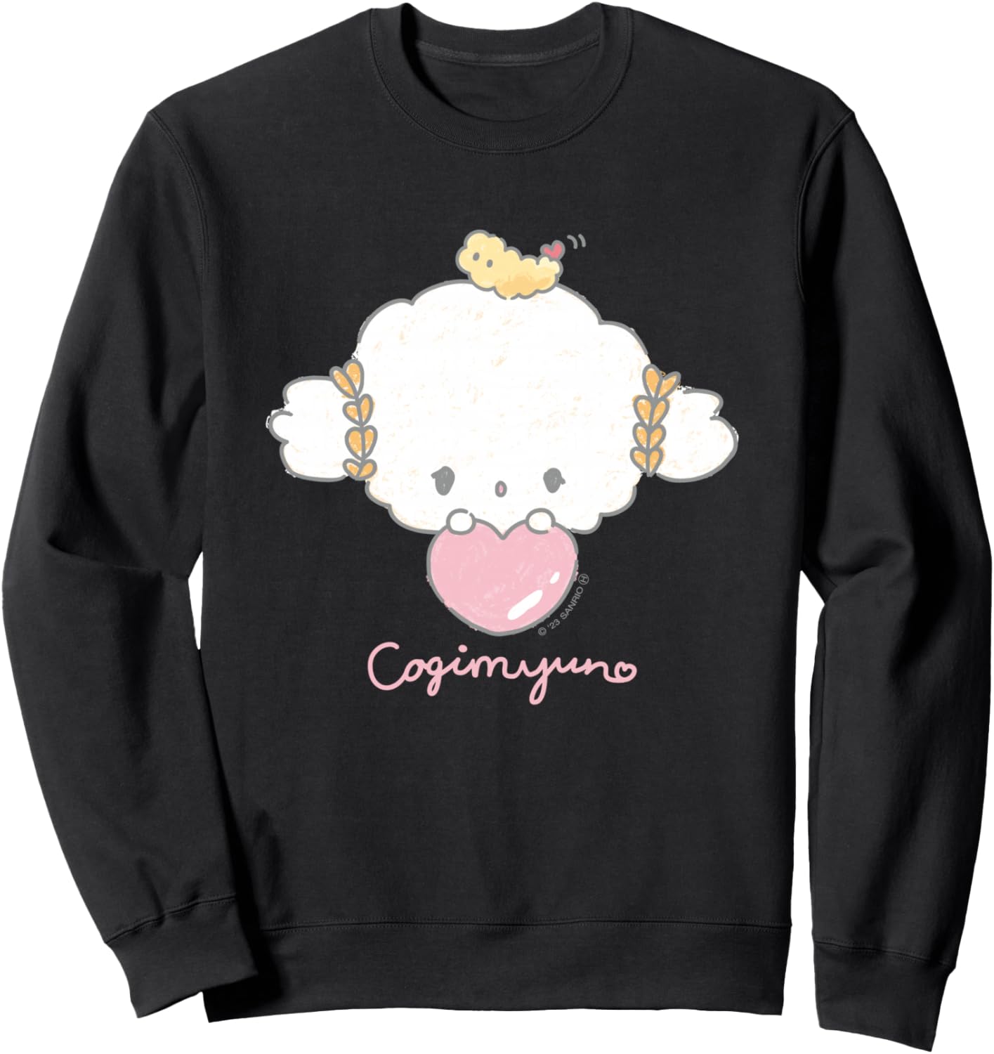 

Толстовка Kogimyun Heart, черная Sanrio (Watanabe), Черный, Толстовка Kogimyun Heart, черная Sanrio (Watanabe)