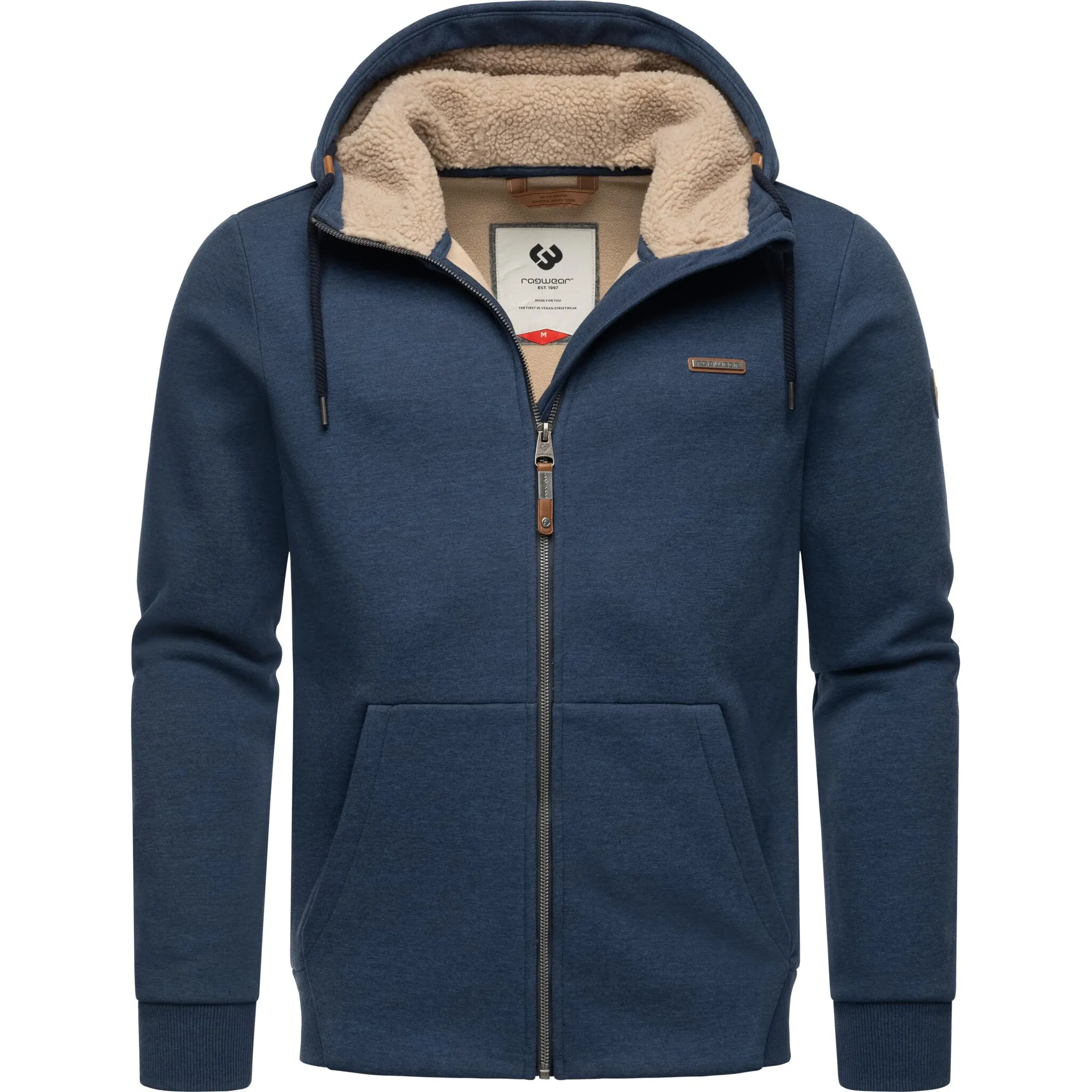 

Толстовка с капюшоном Ragwear "Fabbian", мужская базовая толстовка с уютным капюшоном, цвет морской волны