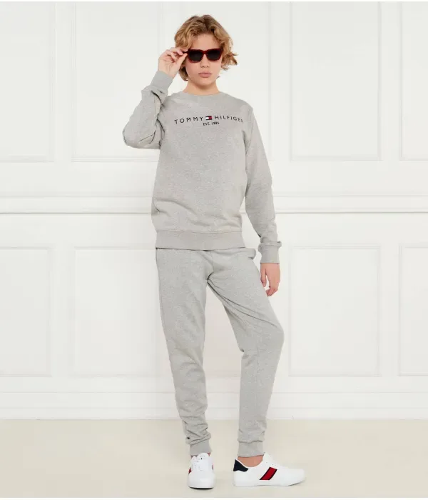 Толстовка regular fit Tommy Hilfiger, серый — фото 2