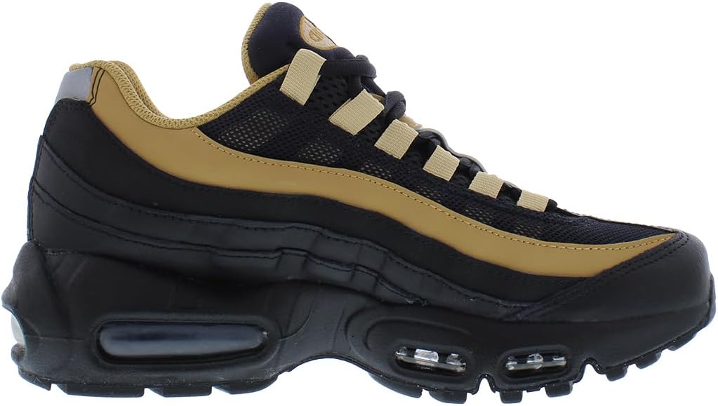 Кроссовки Nike Air Max 95 Recraft для мальчиков, белый/черный — фото 2