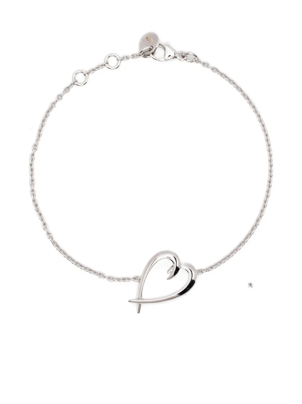 

Браслет с сердцем-крючком Shaun Leane, серебряный