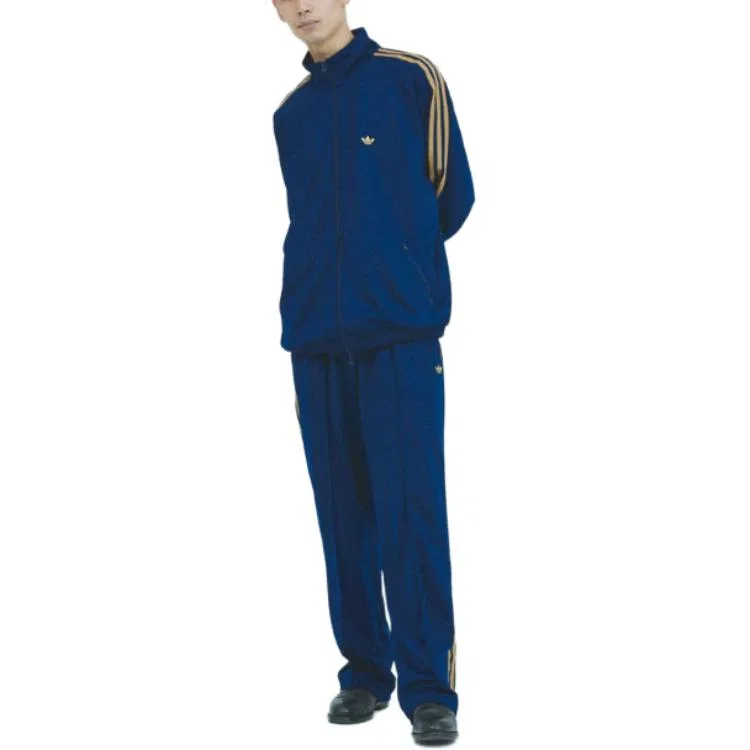 Куртка Adidas Originals BECKENBAUERTRACK SUIT сине-желтая — фото 4