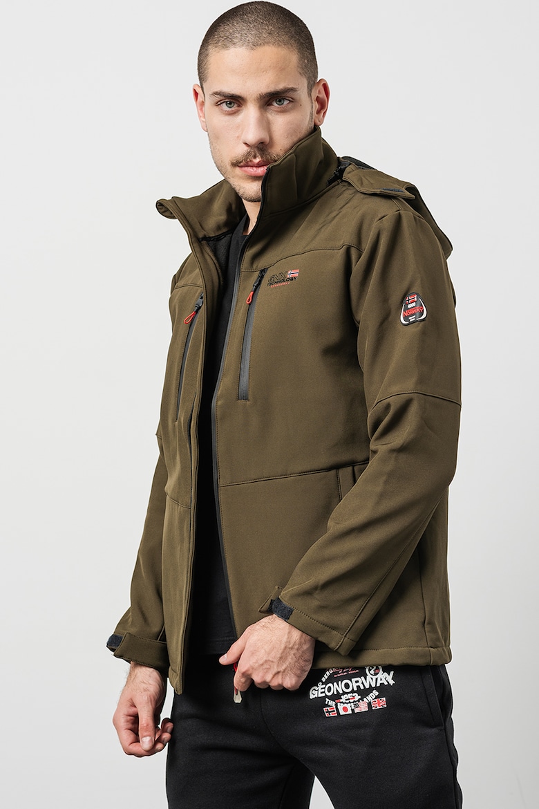 

Зимняя куртка Timmex с капюшоном Geographical Norway, хаки