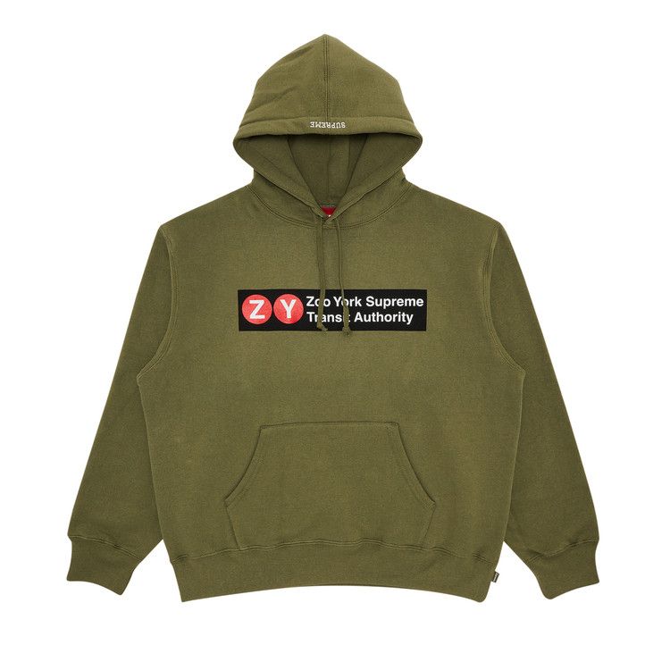 

Толстовка Supreme x Zoo York Hooded Sweatshirt, Light Olive