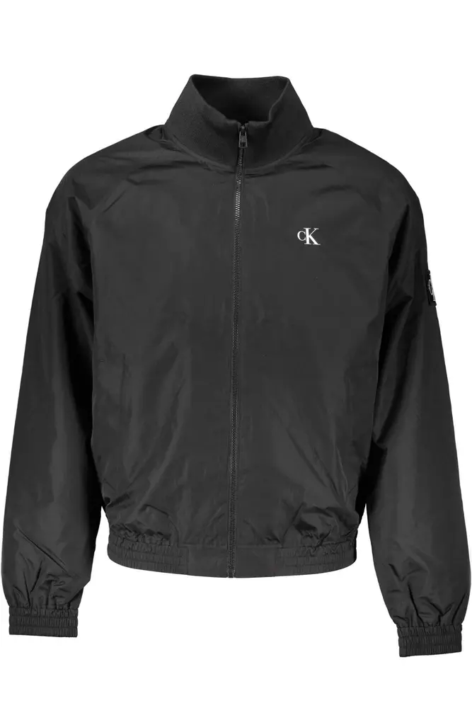 

Черная мужская куртка из полиэстера Calvin Klein