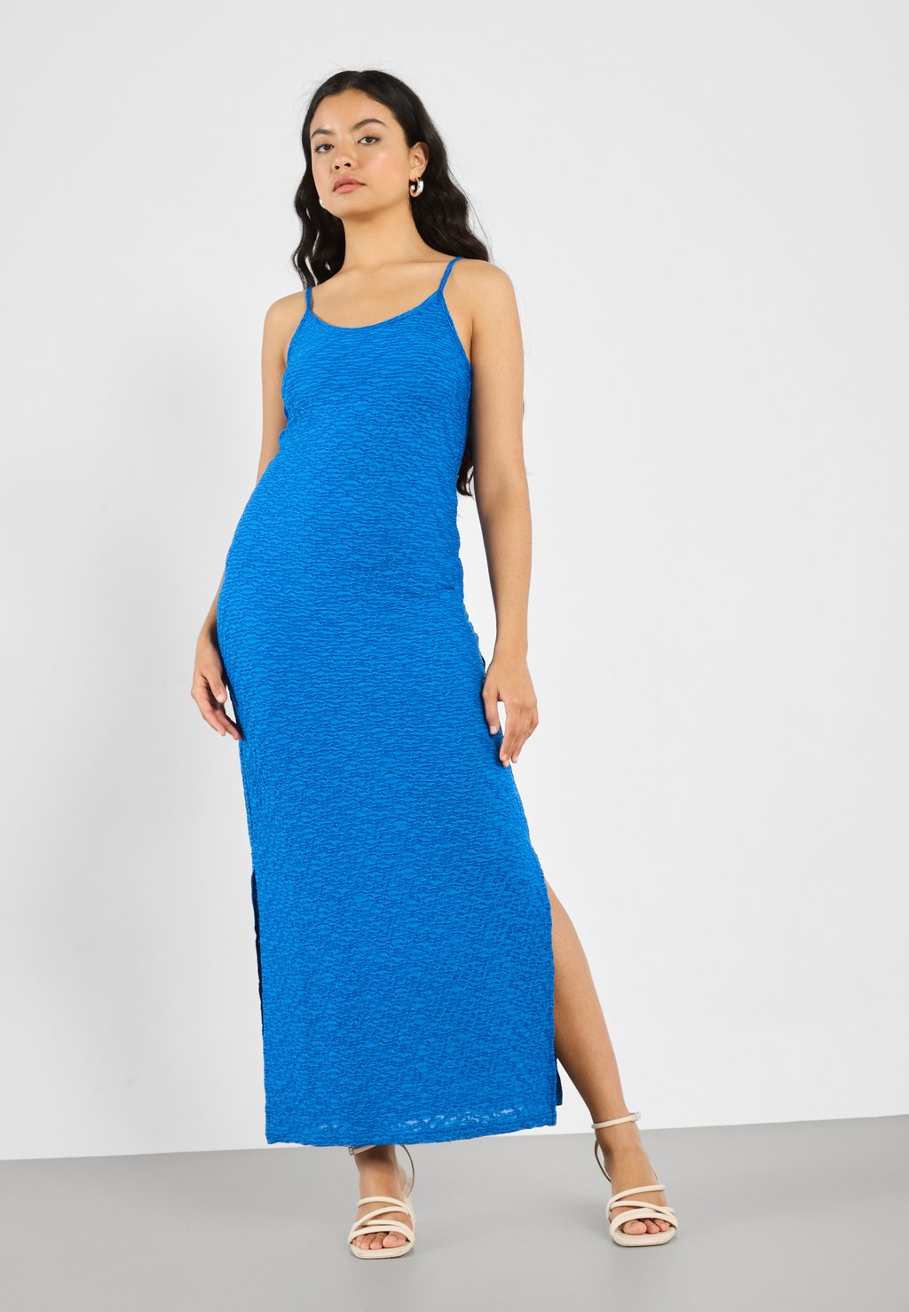 

Платье макси Jersey dress Even&Odd, синий