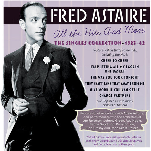 

CD диск Astaire, Fred: All the Hits and More: The Singles Collection 1923-1942