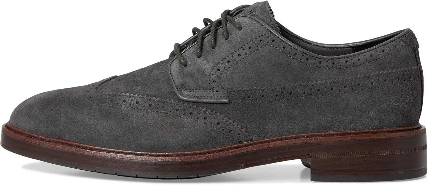 Мужские оксфорды Cole Haan Judson Grand Wingtip, 2-Raven Sde Dk Nat — фото 4