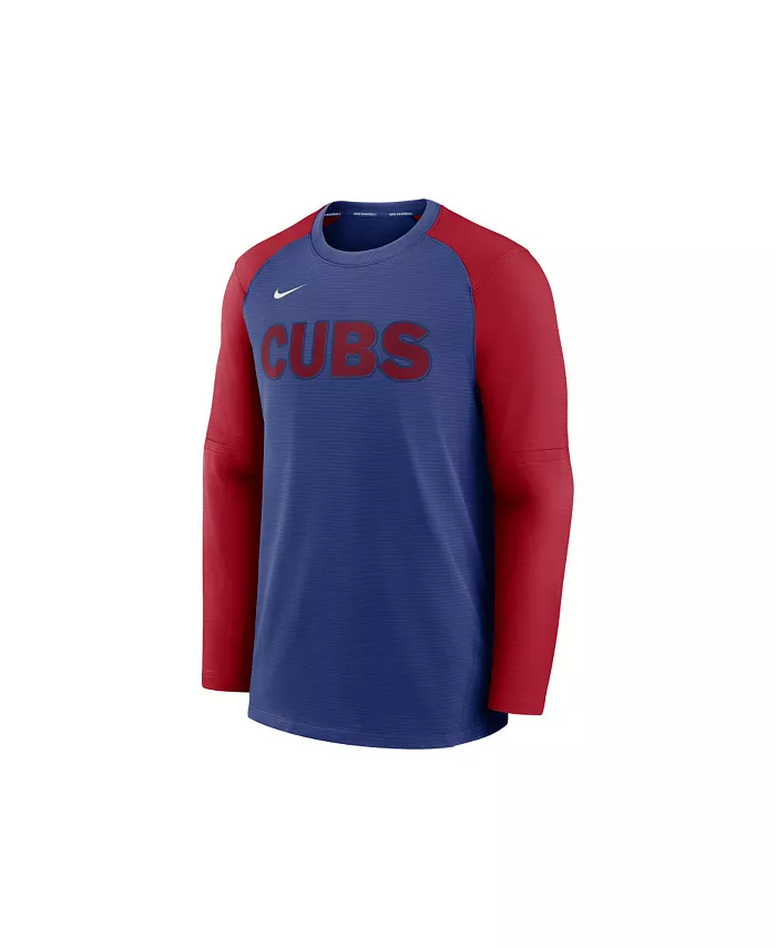 

Мужская толстовка Chicago Cubs Authentic Collection Pre-Game Crew Nike