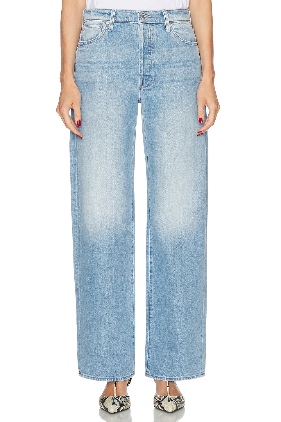 

Джинсы The Dodger Button Hover Cuff Mother, Funk N' Flair