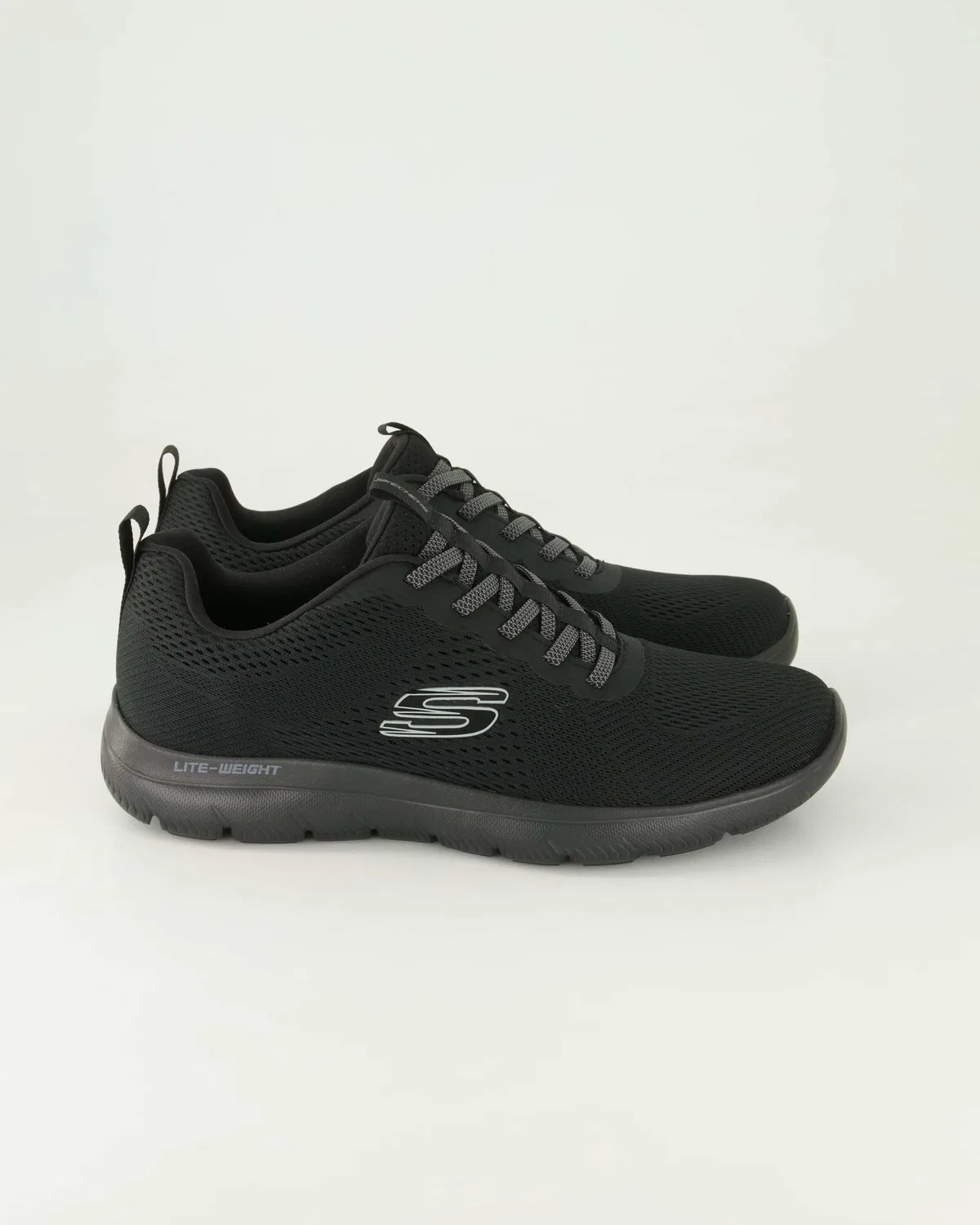 Слипоны облегченные Skechers, черный — фото 2