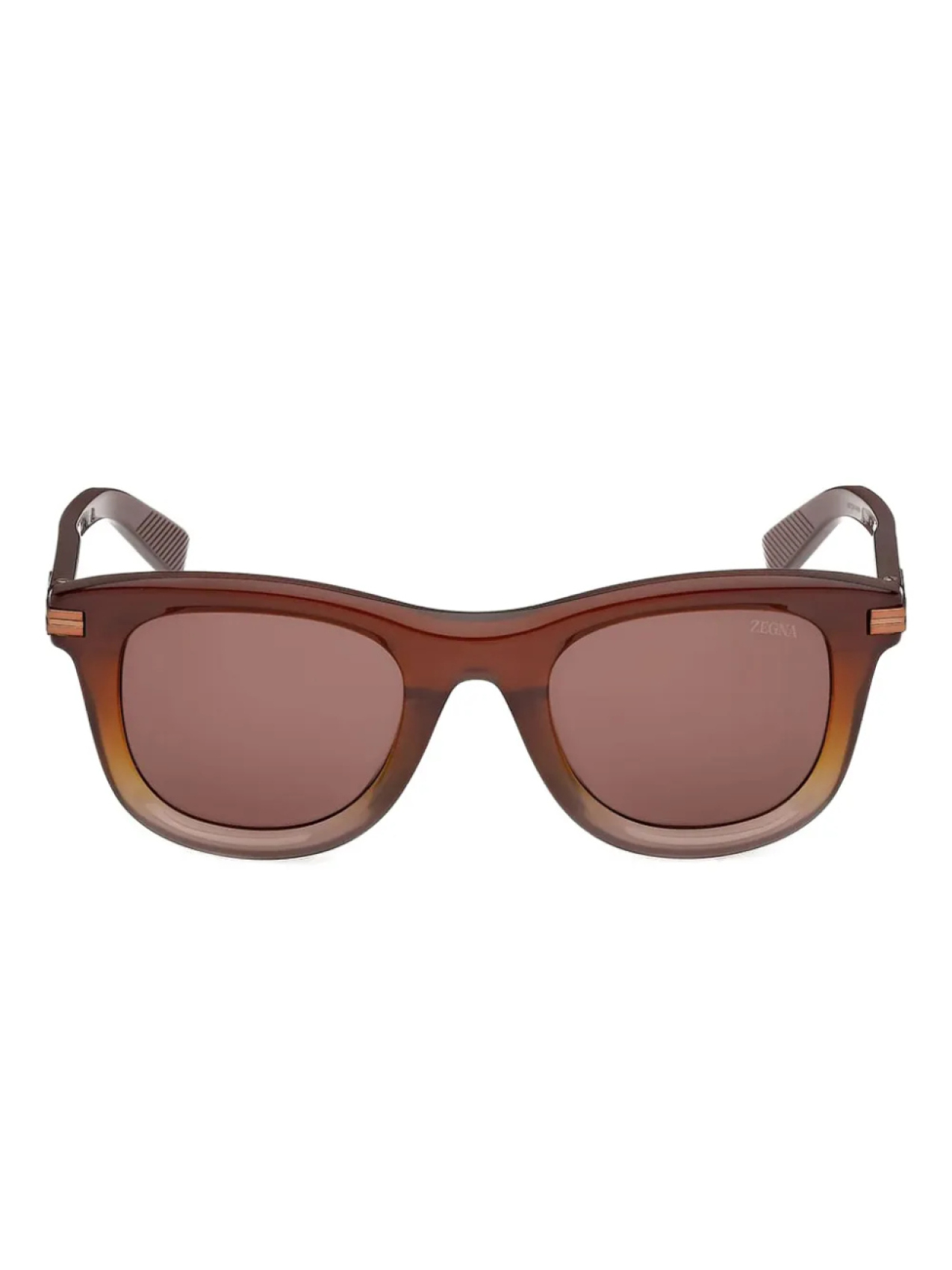 

EZ0269 солнцезащитные очки тонированные Zegna, коричневый