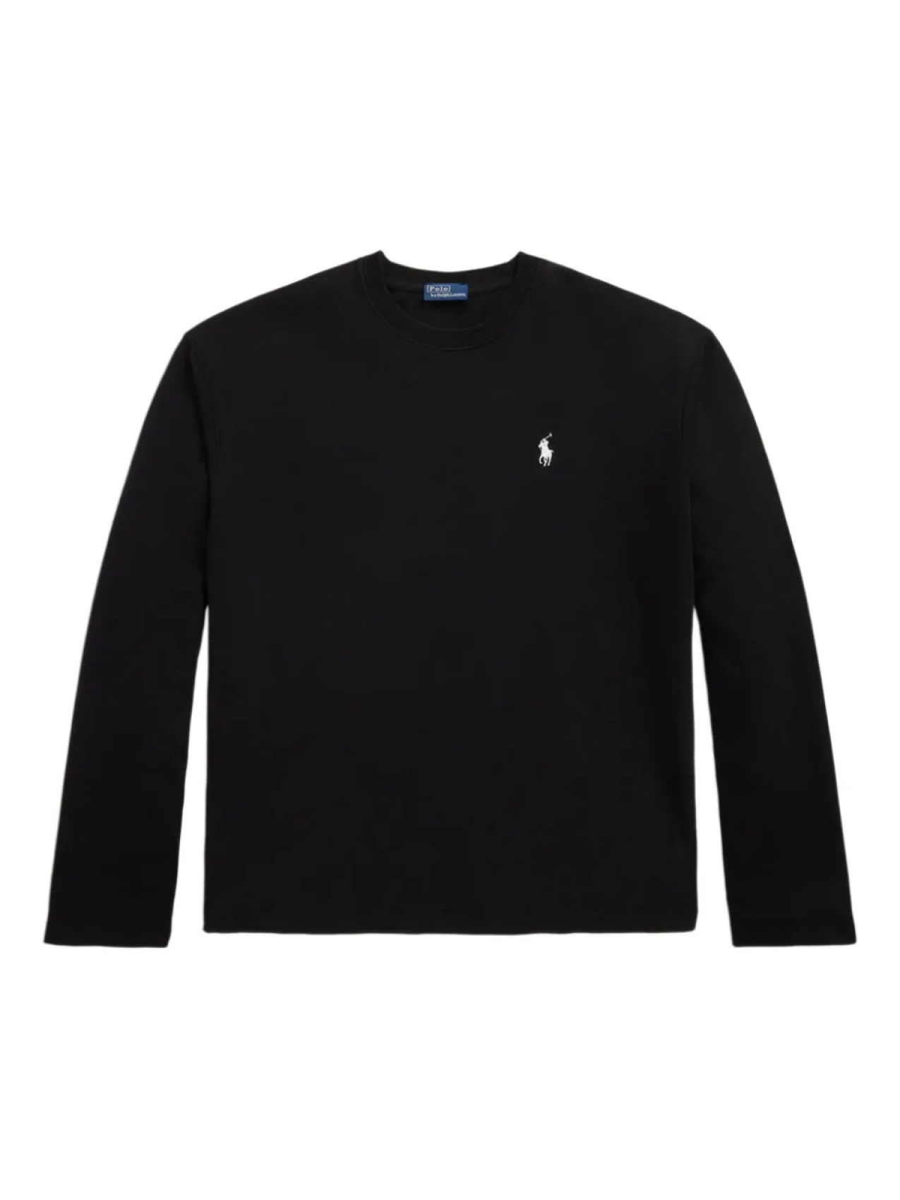 

Футболка из хлопка с длинными рукавами Polo Ralph Lauren, черный