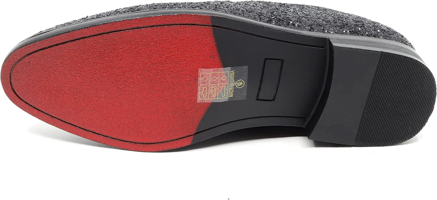 

Мужские бархатные дизайнерские классические туфли смокинг слипоны SM-56 Metrocharm, черный