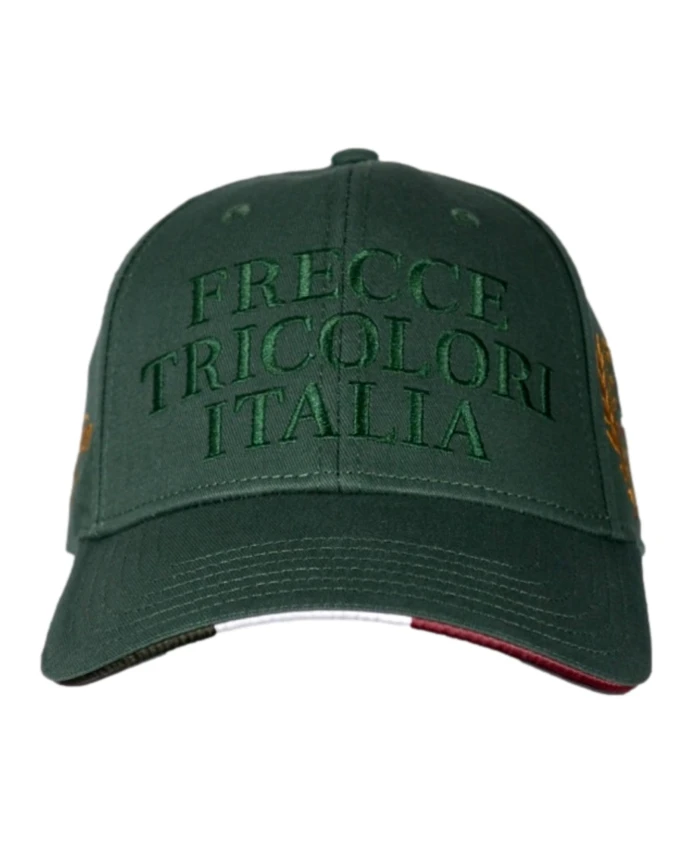 

Вышитая трехцветная стреловидная кепка зеленого цвета Aeronautica Militare, зеленый