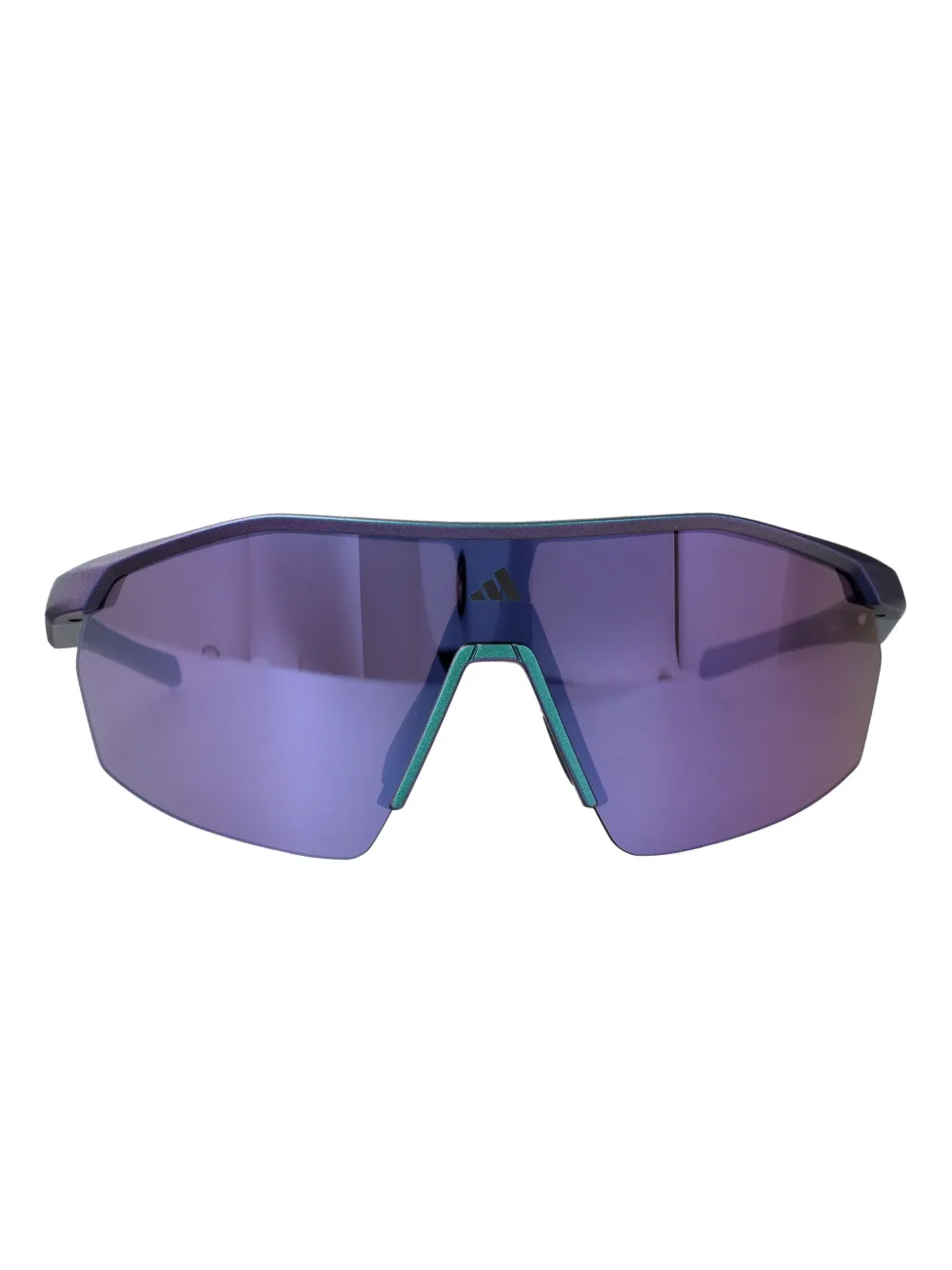 

Светлые геометрические солнцезащитные очки Anemos Adidas, фиолетовый