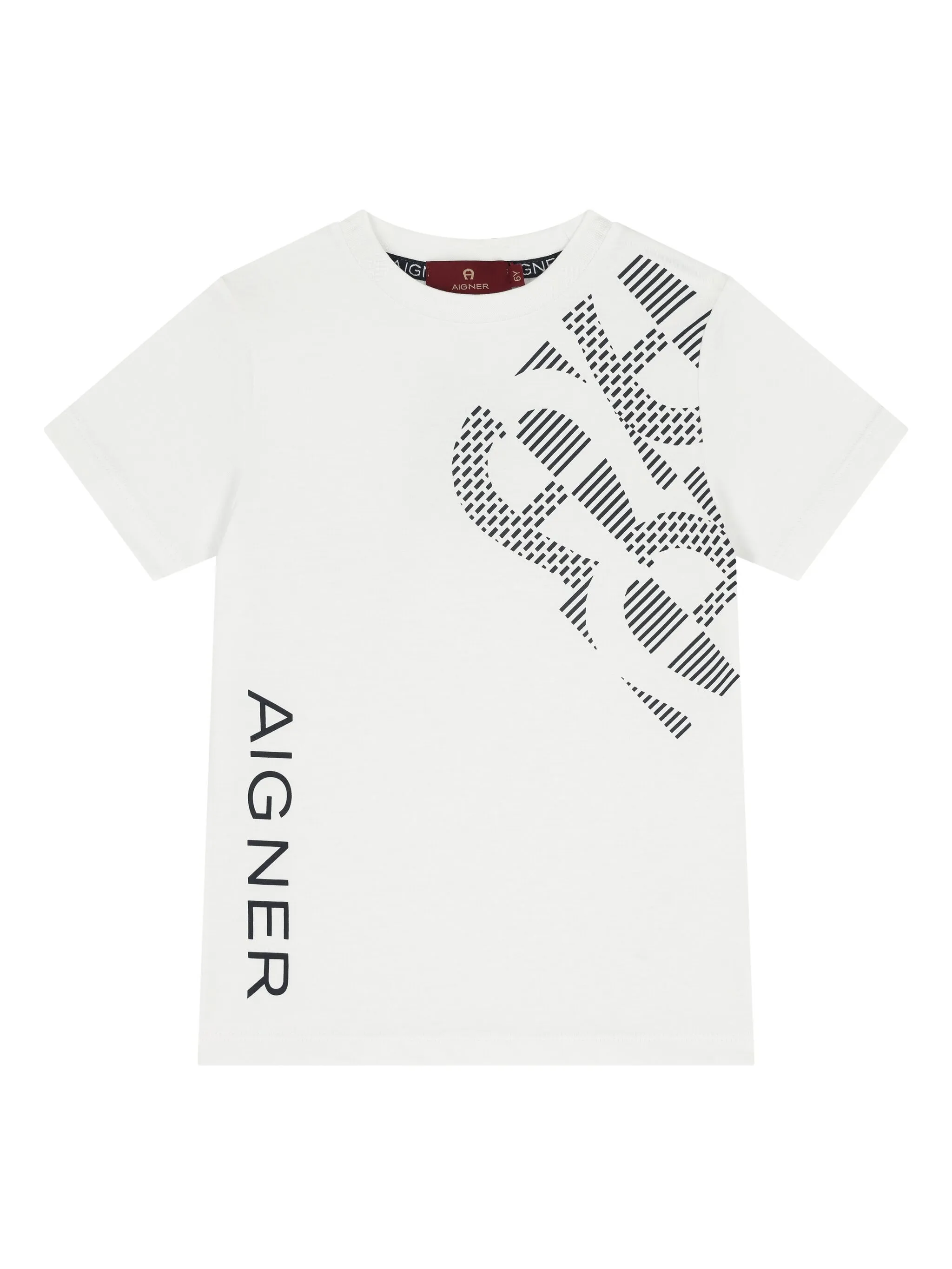 

Футболка с логотипом Aigner Kids, белый