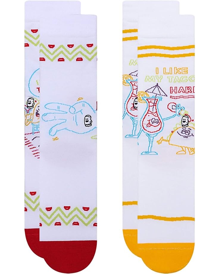 

Носки BooSocki Taco 2-Pack, мульти
