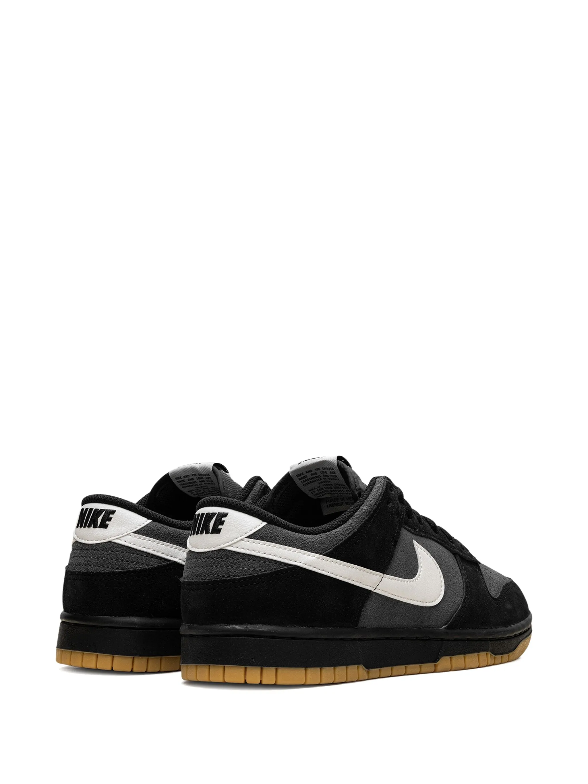 Кроссовки Dunk Low SE Black/Grey/Gum Nike, черный — фото 3