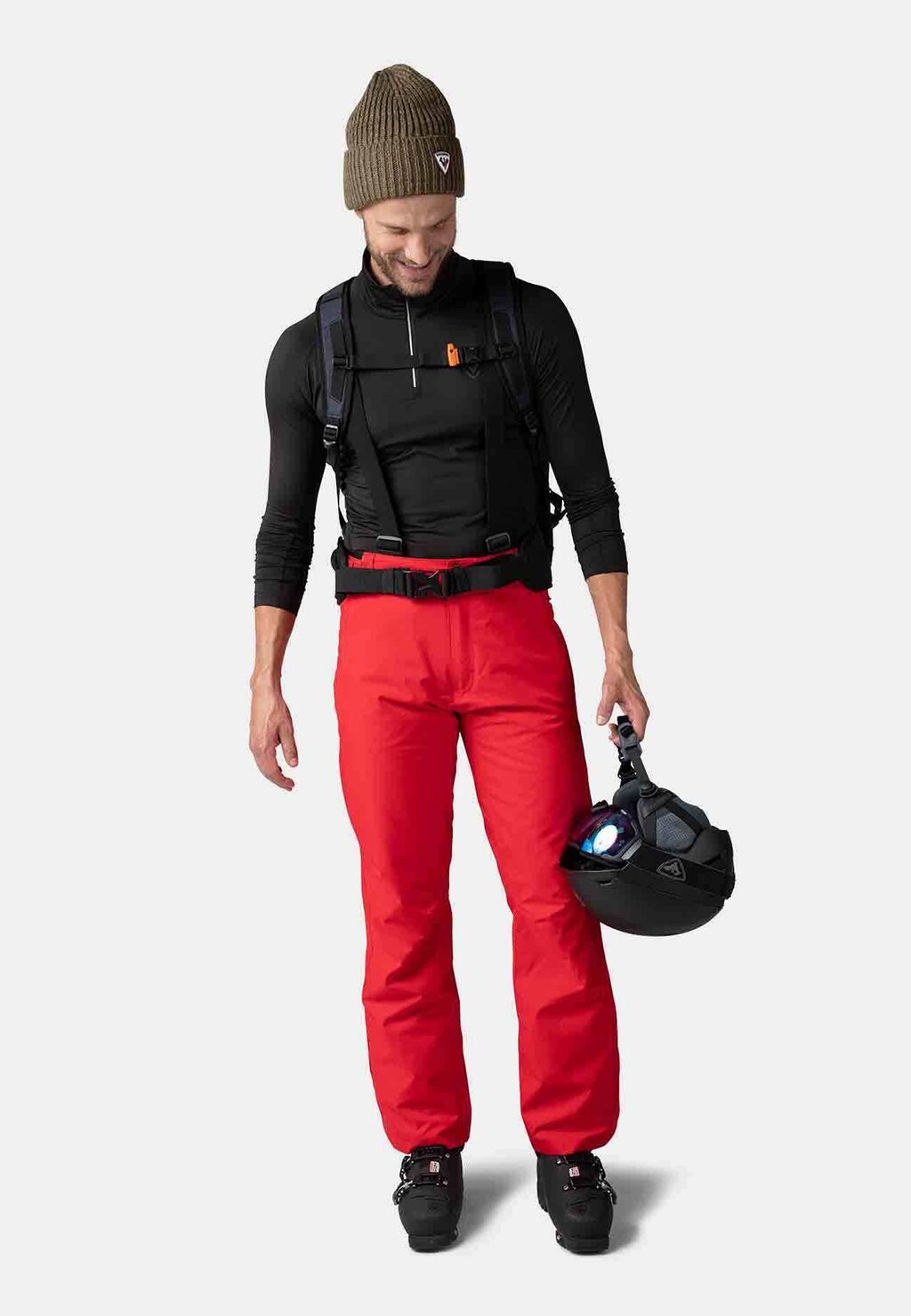 

Топ с длинными рукавами CLASSIQUE HALF-ZIP Rossignol, черный
