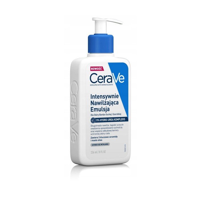

CERAVE ИНТЕНСИВНО УВЛАЖНЯЮЩАЯ ЭМУЛЬСИЯ ДЛЯ СУХОЙ КОЖИ 5% МОЧЕВИНЫ