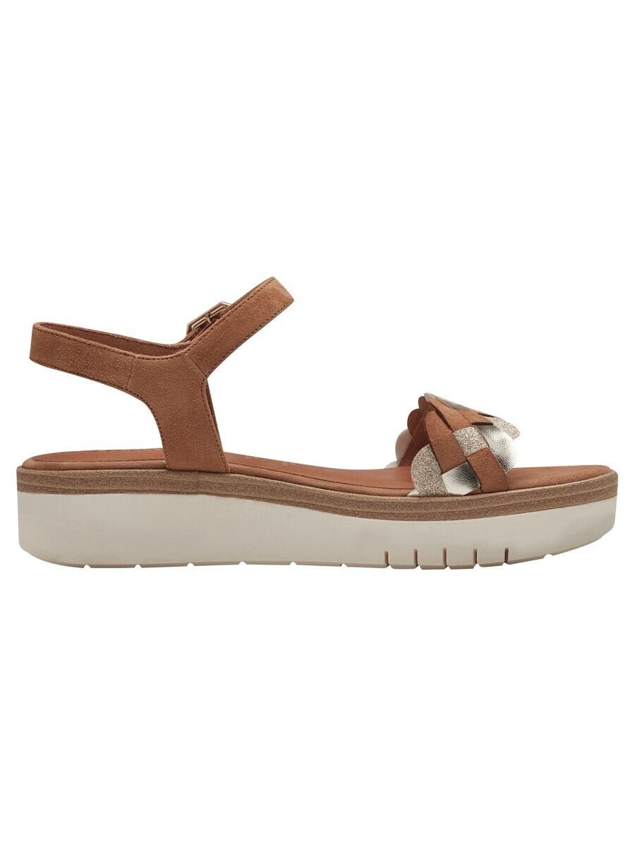 Босоножки на высоком каблуке Tamaris Sandals, коричневый — фото 3