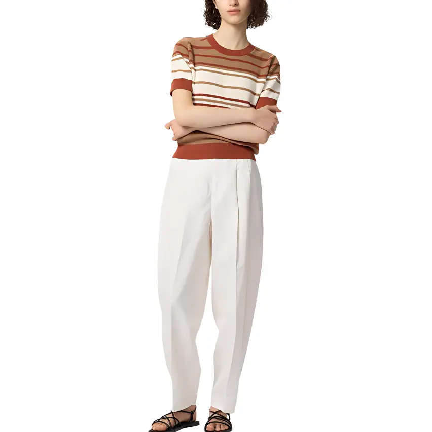 

Женские повседневные брюки UNIQLO, слоновая кость