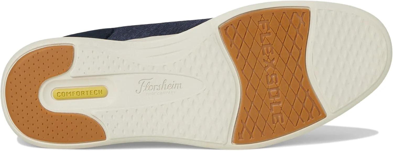Мужские слипоны Florsheim Launch Knit с эластичной шнуровкой, темно-синий — фото 3