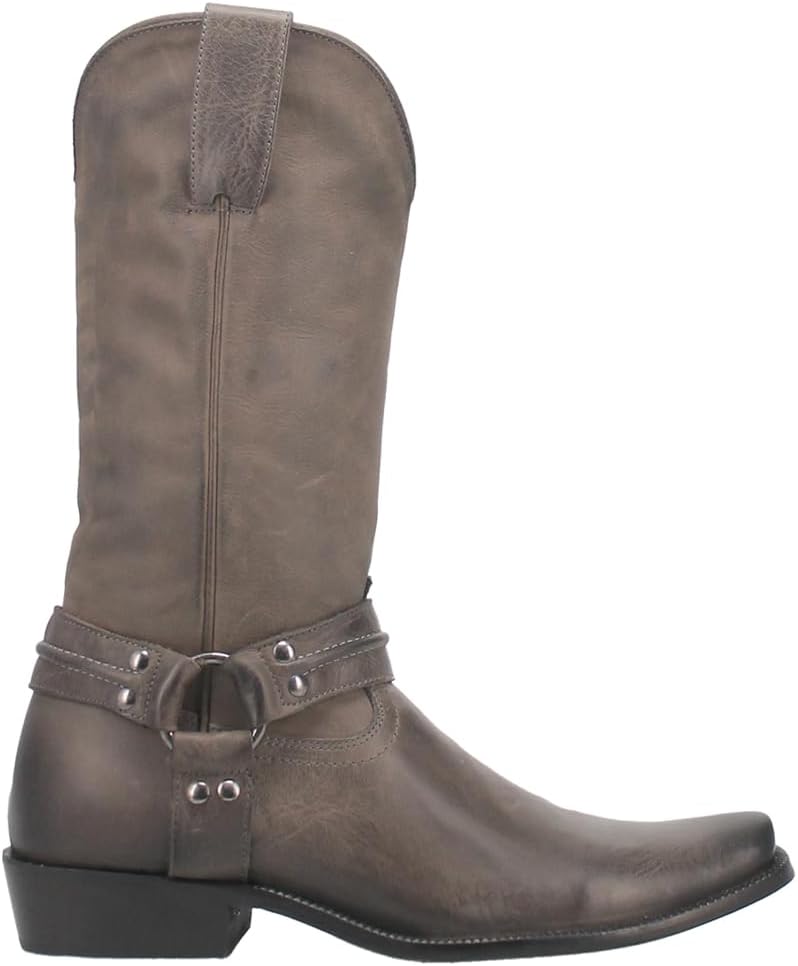 

Мужские повседневные ботинки Dingo с квадратным носком, средней длины, серые