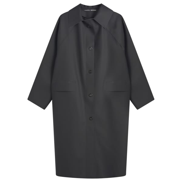 

Оригинальная резиновая куртка-макет Kassl Editions, черный