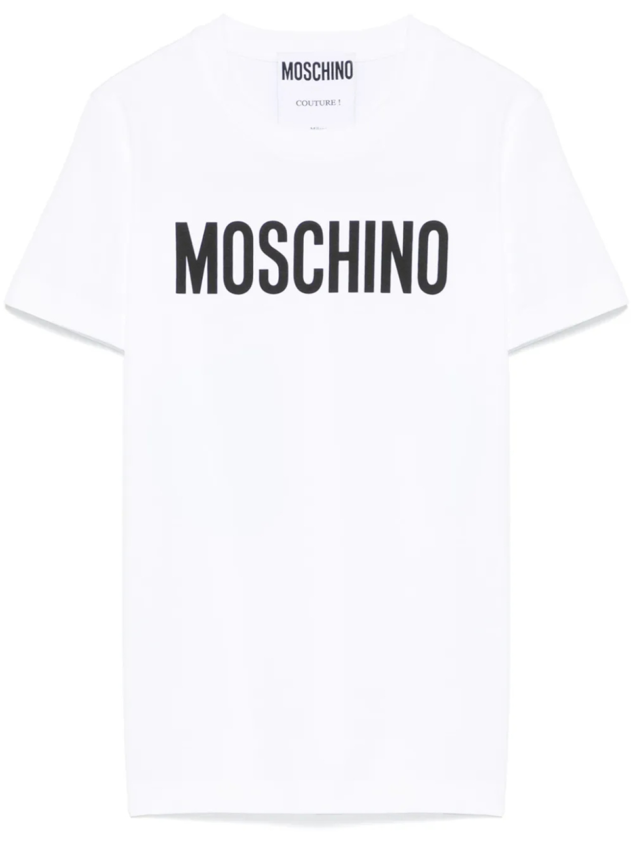 

Moschino футболка с логотипом, белый