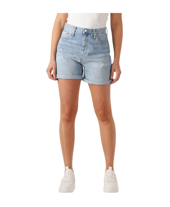 

Синие шорты для мам (женские) Calvin Klein, синий