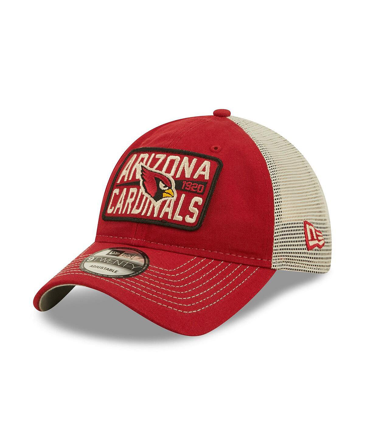 

Мужская кепка Snapback Cardinal и Natural Arizona Cardinals Devoted Trucker 9TWENTY New Era