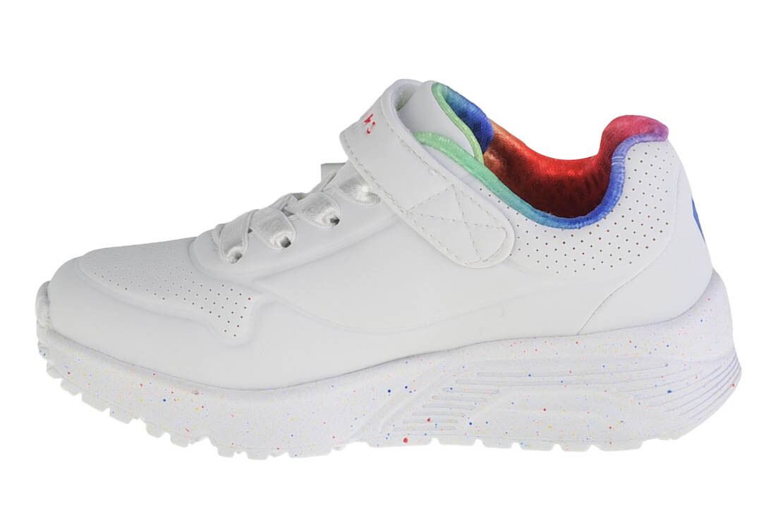 Низкие кроссовки Skechers Skechers Uno Lite Rainbow Specks, белый — фото 2