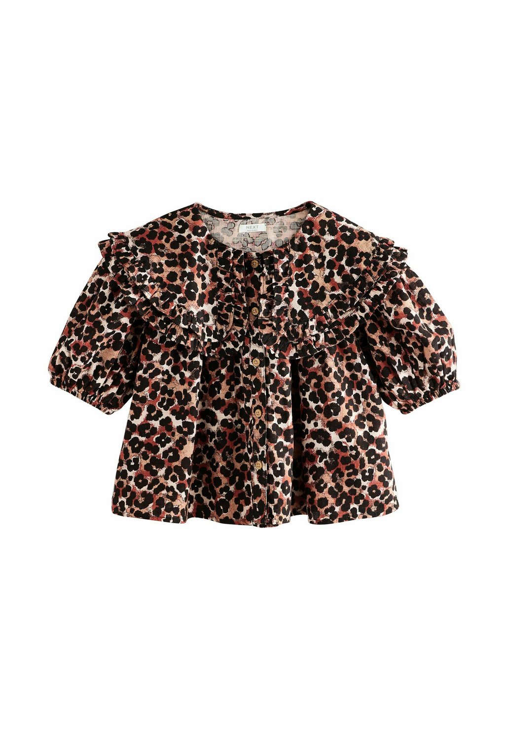 

Блуза REGULAR FIT - PRINTED COLLAR Next, бежевый