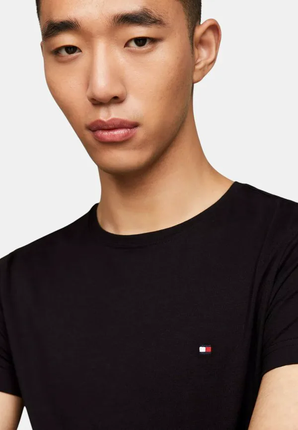 Простая футболка Tommy Hilfiger, Nero — фото 4