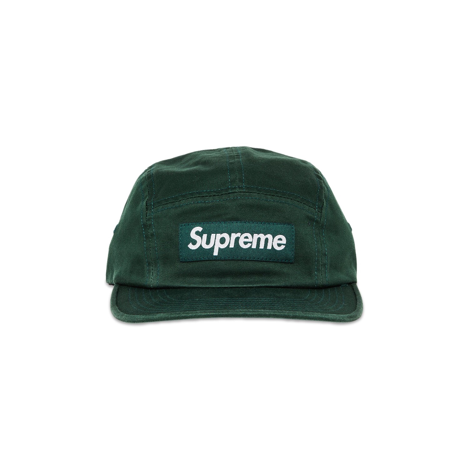 

Твиловая кепка Supreme из ткани чинос, цвет Pine Green