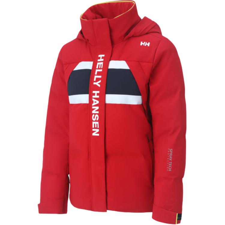 

HELLY HANSEN Женская пуховая куртка, Red