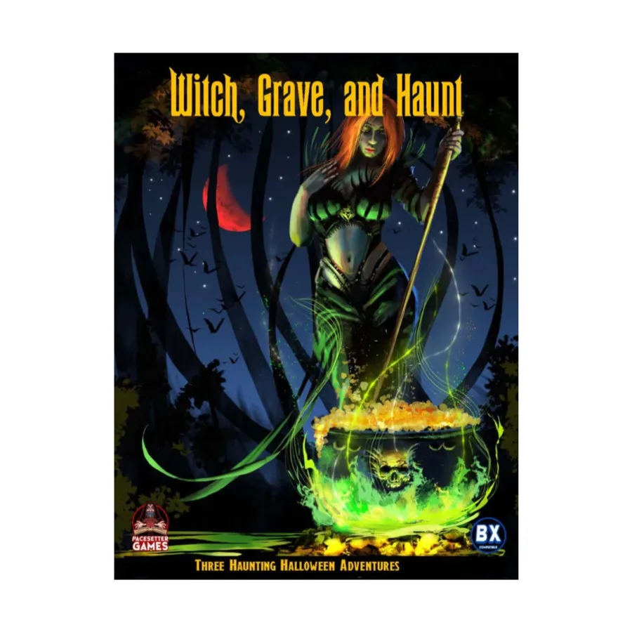 

Witch, Grave, and Haunt (BX), BX Role Playing Games (Pacesetter Games & Simulations), мягкая обложка