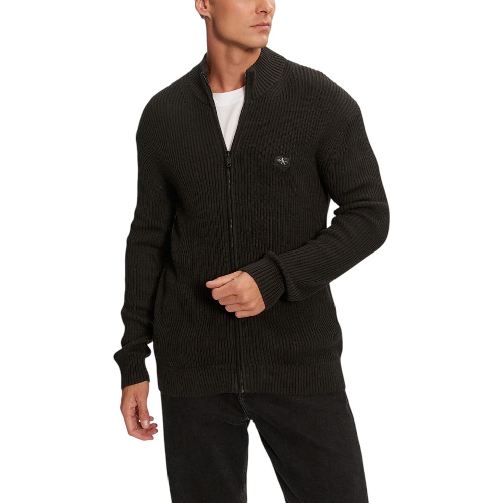 

Черный хлопковый кардиган Calvin Klein Jeans