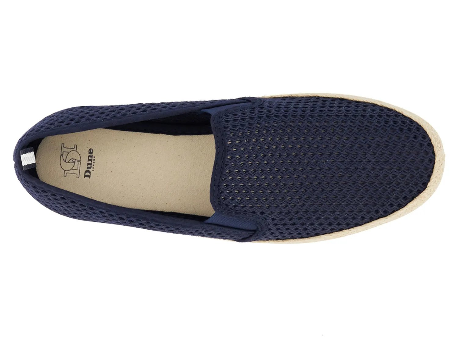 Слипоны Dune London Fisherr Slip-on, темно-синий — фото 3