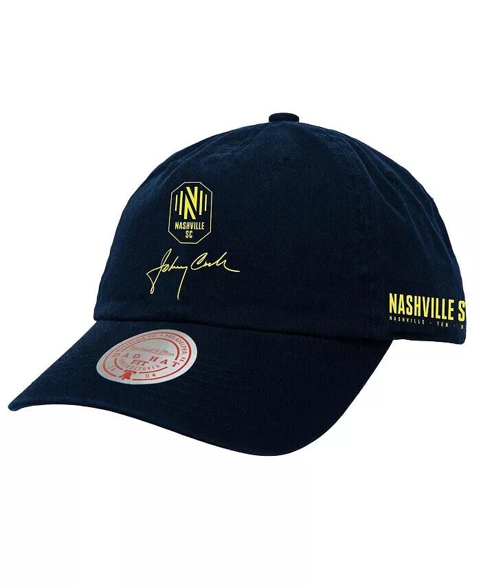

Мужская темно-синяя регулируемая кепка Mitchell Ness Nashville SC x Johnny Cash Dad Mitchell & Ness, синий