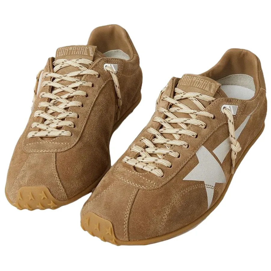 Golden Goose Кроссовки Marathon Speed Low top Casual мужские Tobacco — фото 4