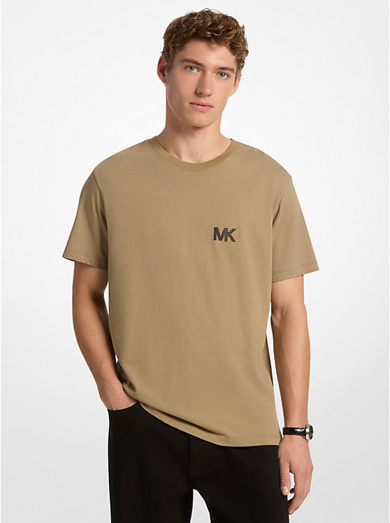 

Футболка из хлопка с логотипом Michael Kors, мультиколор