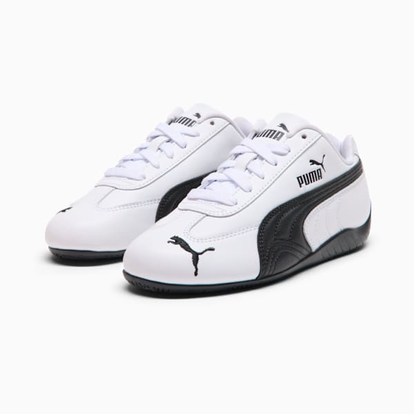 Кроссовки для больших детей Speedcat Leather Puma, белый — фото 4