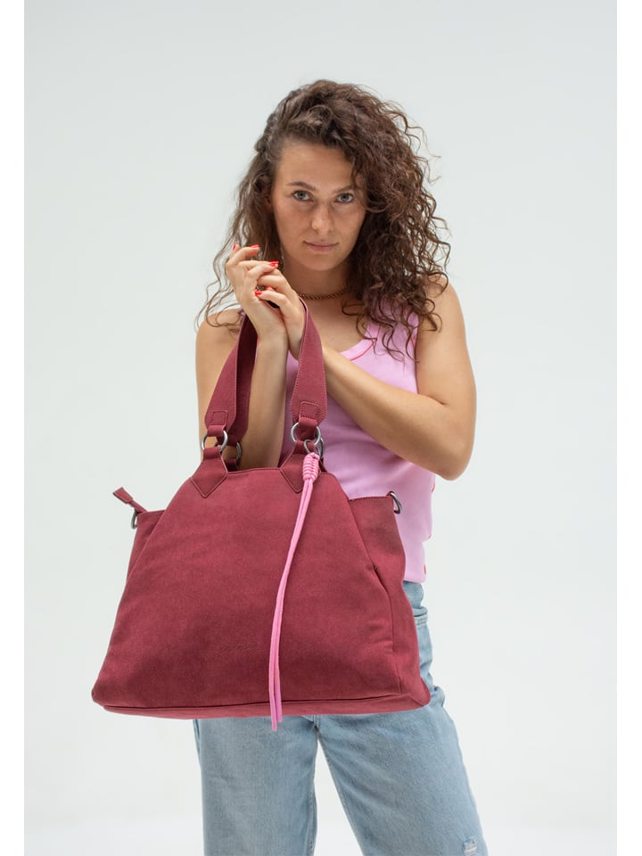 

Fritzi aus Preußen Сумка через плечо "Maia Jack" темно-красного цвета - (Ш)40,5 x (В)29 x (Г)15 см