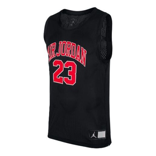 

Спортивная футболка men's sports vest tops black Air Jordan, черный